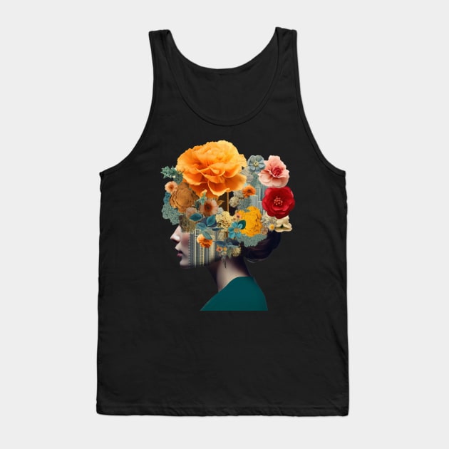 Flower Power, Girl Power Tank Top by beakbubble